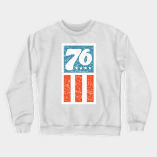 76 - Patriotic Design (Worn) Crewneck Sweatshirt